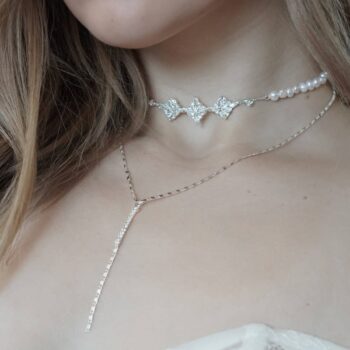 Jolly pearl choker necklace