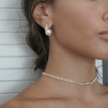 Rashel choker necklace 2 row