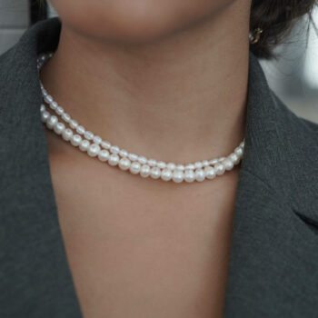 pearl necklaces
